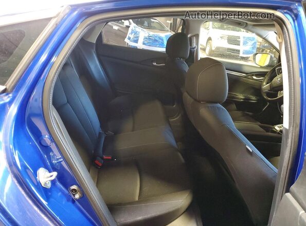 2HGFC2F70HH510665 2017 HONDA CIVIC Синий Вид задних сидений
