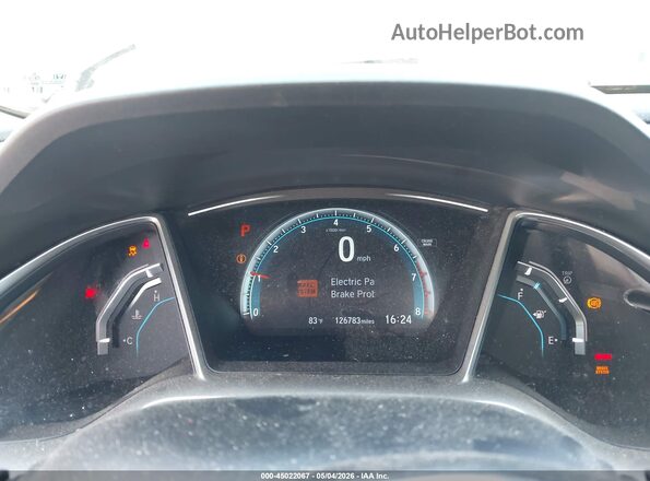 2HGFC2F70JH528072 2018 HONDA CIVIC Черный Вид задних сидений