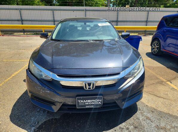 2HGFC2F71JH586322 2018 HONDA CIVIC Black Front view