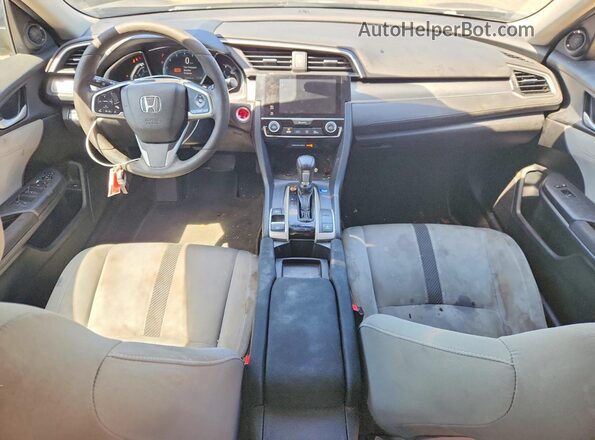 2HGFC2F71JH586322 2018 HONDA CIVIC Black Dashboard view