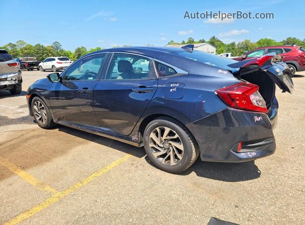 2HGFC2F71JH586322 2018 HONDA CIVIC Black Rear left