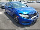 2016 Honda Civic Ex Blue vin: 2HGFC2F72GH550325