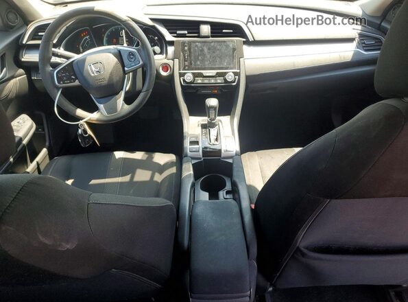 2HGFC2F72JH510284 2018 HONDA CIVIC Red Dashboard view