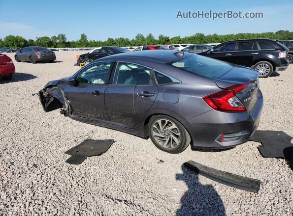 2HGFC2F72JH555001 2018 HONDA CIVIC Gray Rear left