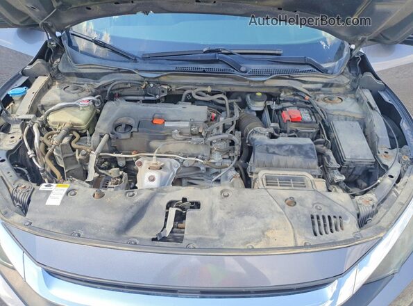 2HGFC2F73GH503286 2016 HONDA CIVIC Серый Вид задней части салона