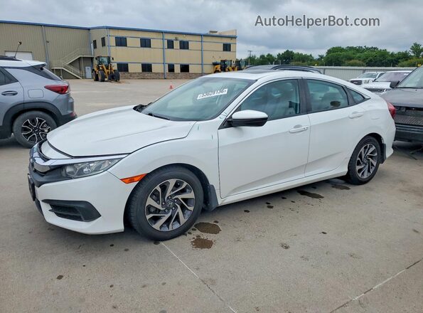 2HGFC2F73JH505191 2018 HONDA CIVIC White Передня ліва чверть