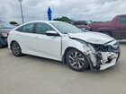 2018 Honda Civic Ex White vin: 2HGFC2F73JH505191