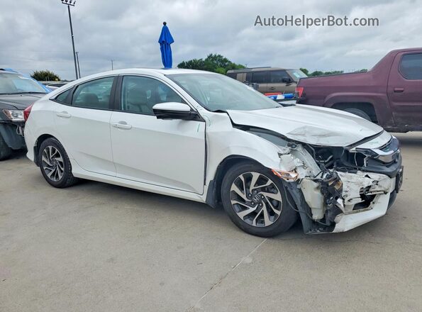 2HGFC2F73JH505191 2018 HONDA CIVIC White Передня права чверть