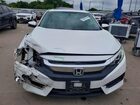 2018 Honda Civic Ex White vin: 2HGFC2F73JH505191
