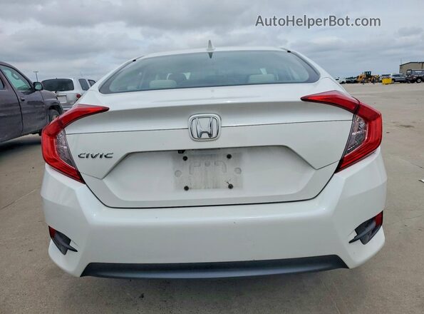 2HGFC2F73JH505191 2018 HONDA CIVIC White Вид ззаду