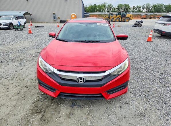 2HGFC2F73JH548154 2018 HONDA CIVIC Red წინა ხედი