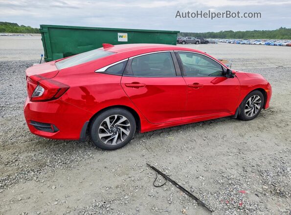 2HGFC2F73JH548154 2018 HONDA CIVIC Red უკანა მარჯვენა