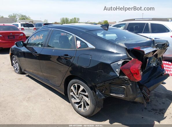 2HGFC2F73JH597631 2018 HONDA CIVIC Black Tył lewy