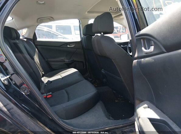 2HGFC2F73JH597631 2018 HONDA CIVIC Black Widok naklejki z numerem VIN
