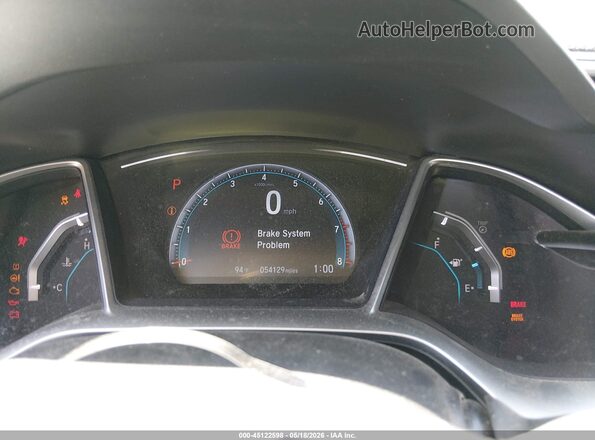 2HGFC2F73JH597631 2018 HONDA CIVIC Black Widok tylnych siedzeń