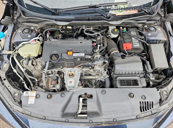 2HGFC2F73MH006525 2021 HONDA CIVIC Blue უკანა სალონის ხედი