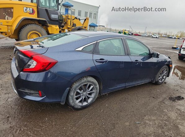 2HGFC2F73MH006525 2021 HONDA CIVIC Blue უკანა მარჯვენა