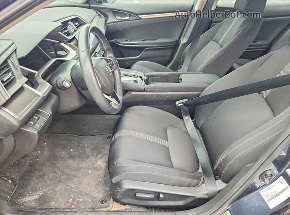 2HGFC2F73MH006525 2021 HONDA CIVIC Blue წინა სალონის ხედი
