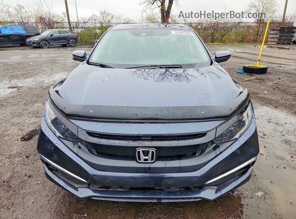 2HGFC2F73MH006525 2021 HONDA CIVIC Blue წინა ხედი