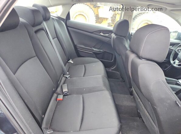 2HGFC2F73MH006525 2021 HONDA CIVIC Blue უკანა სავარძლების ხედი
