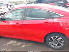 2017 Honda Civic Ex Красный vin: 2HGFC2F74HH503363
