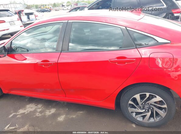 2HGFC2F74HH503363 2017 HONDA CIVIC Красный Панорамный вид салона 360°