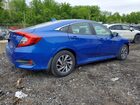 2018 Honda Civic Ex Blue vin: 2HGFC2F74JH565142