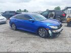 2018 Honda Civic Ex Синий vin: 2HGFC2F74JH585066