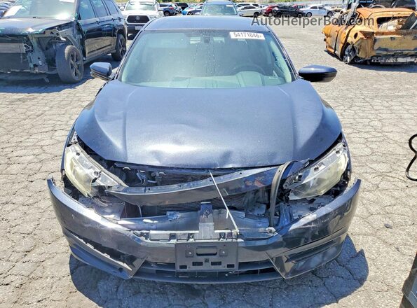 2HGFC2F75HH543922 2017 HONDA CIVIC Black Widok z przodu