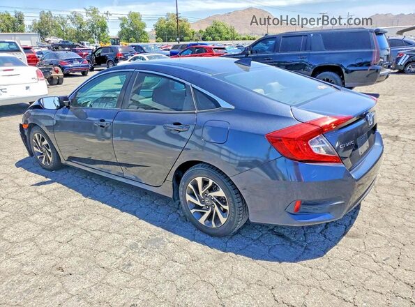 2HGFC2F75HH543922 2017 HONDA CIVIC Black Tył lewy