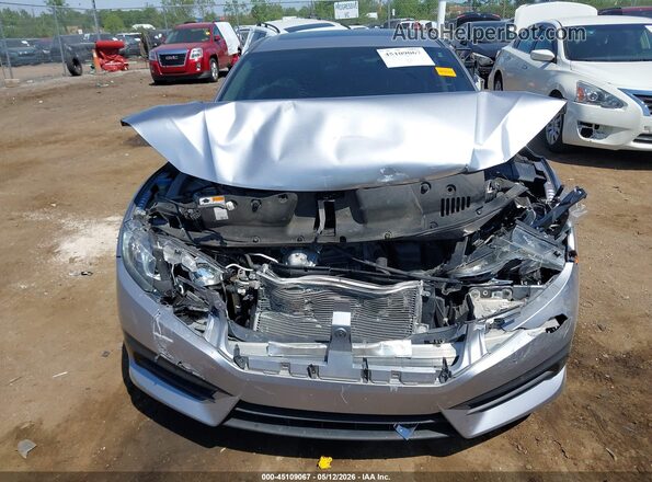 2HGFC2F75JH533090 2018 HONDA CIVIC Silver Front view