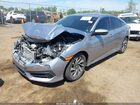2018 Honda Civic Ex Silver vin: 2HGFC2F75JH533090