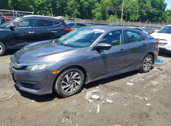 2HGFC2F75JH537351 2018 HONDA CIVIC Silver Front left