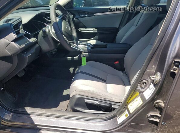 2HGFC2F75JH537351 2018 HONDA CIVIC Silver Front interior view