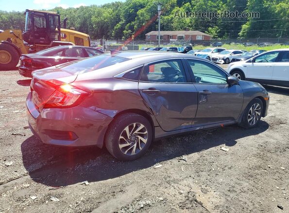 2HGFC2F75JH537351 2018 HONDA CIVIC Silver Rear right