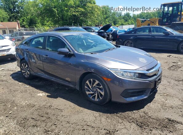 2HGFC2F75JH537351 2018 HONDA CIVIC Silver Front right