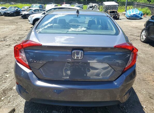 2HGFC2F75JH537351 2018 HONDA CIVIC Silver Rear view