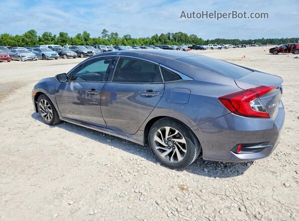 2HGFC2F76GH528120 2016 HONDA CIVIC Gray Rear left
