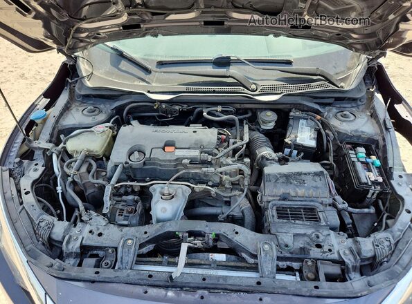 2HGFC2F76GH528120 2016 HONDA CIVIC Gray Rear interior view