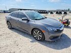 2016 Honda Civic Ex Gray vin: 2HGFC2F76GH528120