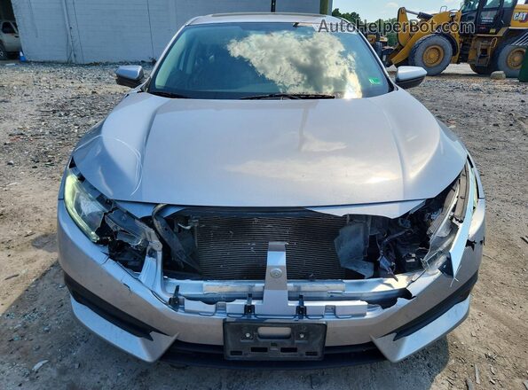 2HGFC2F76JH520834 2018 HONDA CIVIC Silver წინა ხედი