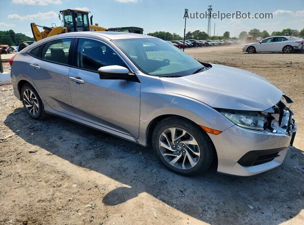 2HGFC2F76JH520834 2018 HONDA CIVIC Silver წინა მარჯვენა