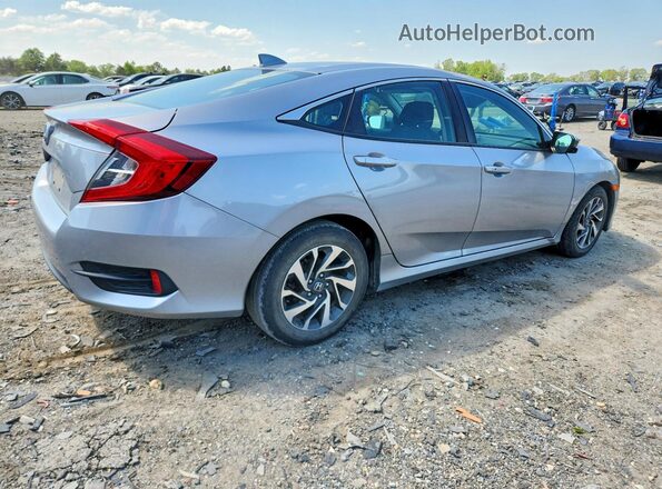 2HGFC2F76JH520834 2018 HONDA CIVIC Silver უკანა მარჯვენა