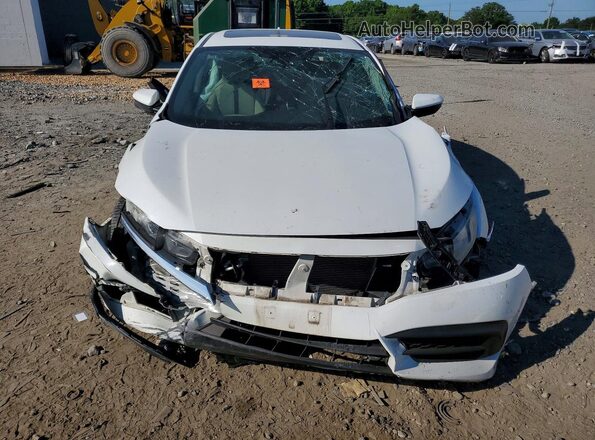 2HGFC2F76JH528965 2018 HONDA CIVIC White წინა ხედი