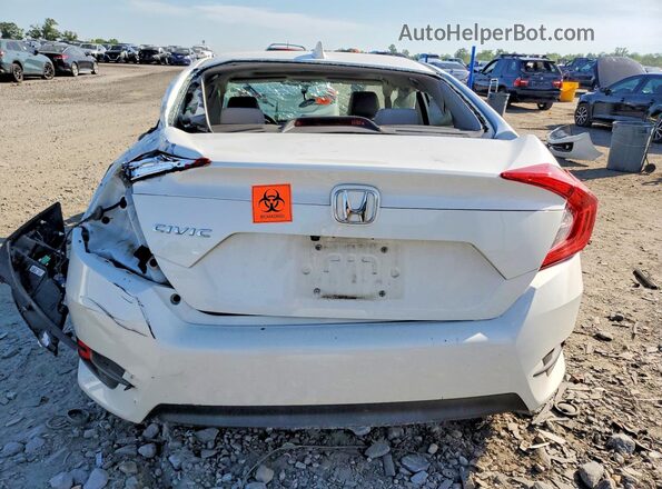 2HGFC2F76JH528965 2018 HONDA CIVIC White უკანა ხედი