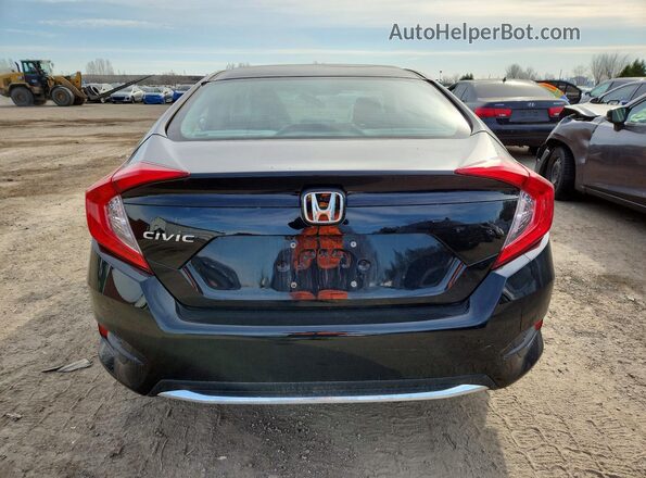2HGFC2F76KH016950 2019 HONDA CIVIC Черный Вид сзади