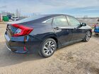 2019 Honda Civic Ex Черный vin: 2HGFC2F76KH016950