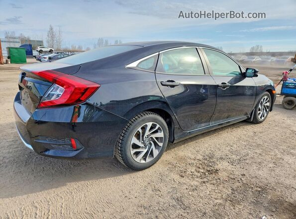 2HGFC2F76KH016950 2019 HONDA CIVIC Черный Задняя правая четверть
