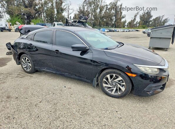 2HGFC2F77HH505639 2017 HONDA CIVIC Black Передня права чверть