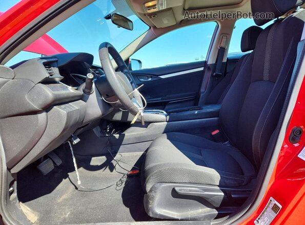 2HGFC2F77HH558437 2017 HONDA CIVIC Red Vista interior delantera